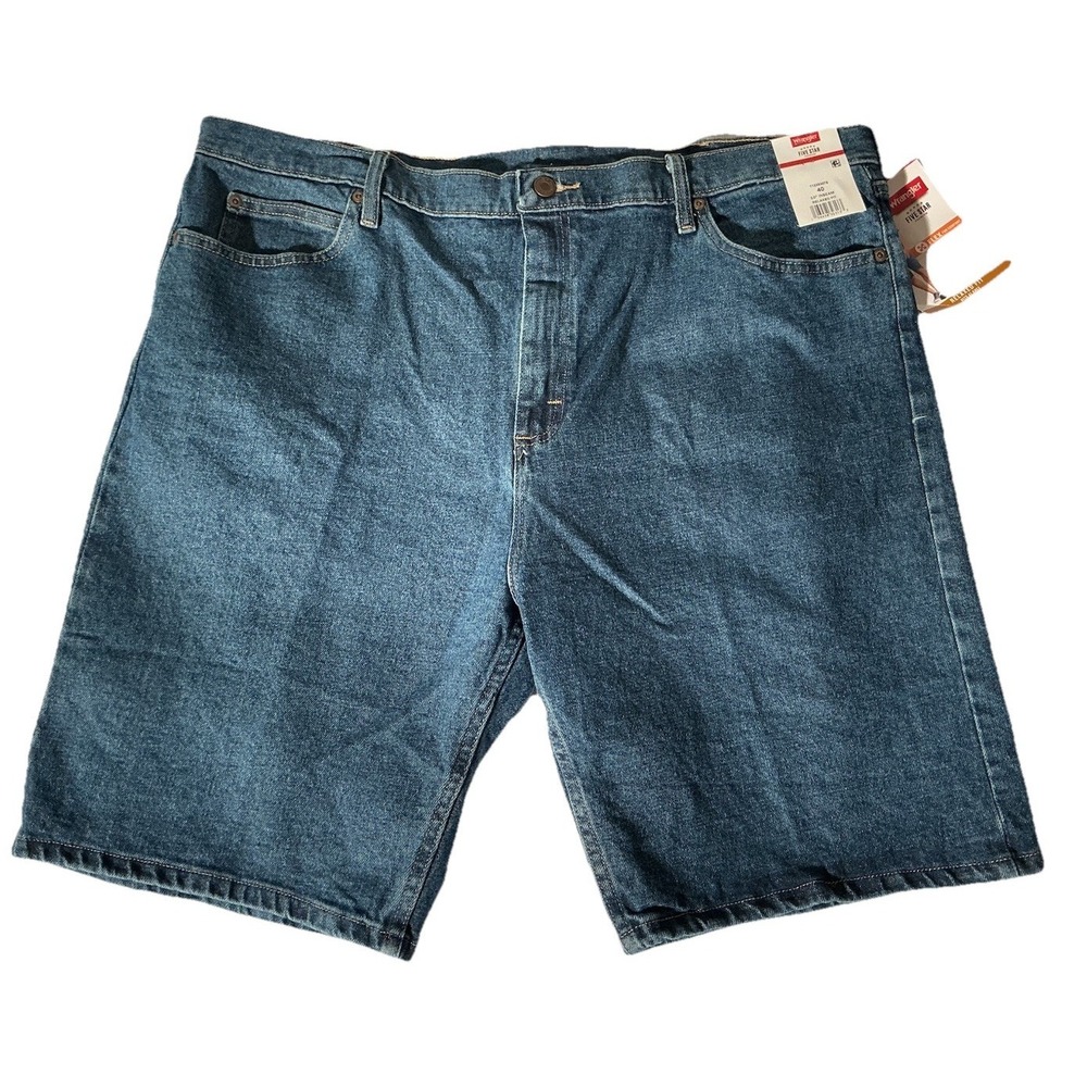 Wrangler® Men's‎ Flex Relaxed Fit Five Pocket Denim Shorts Size 40